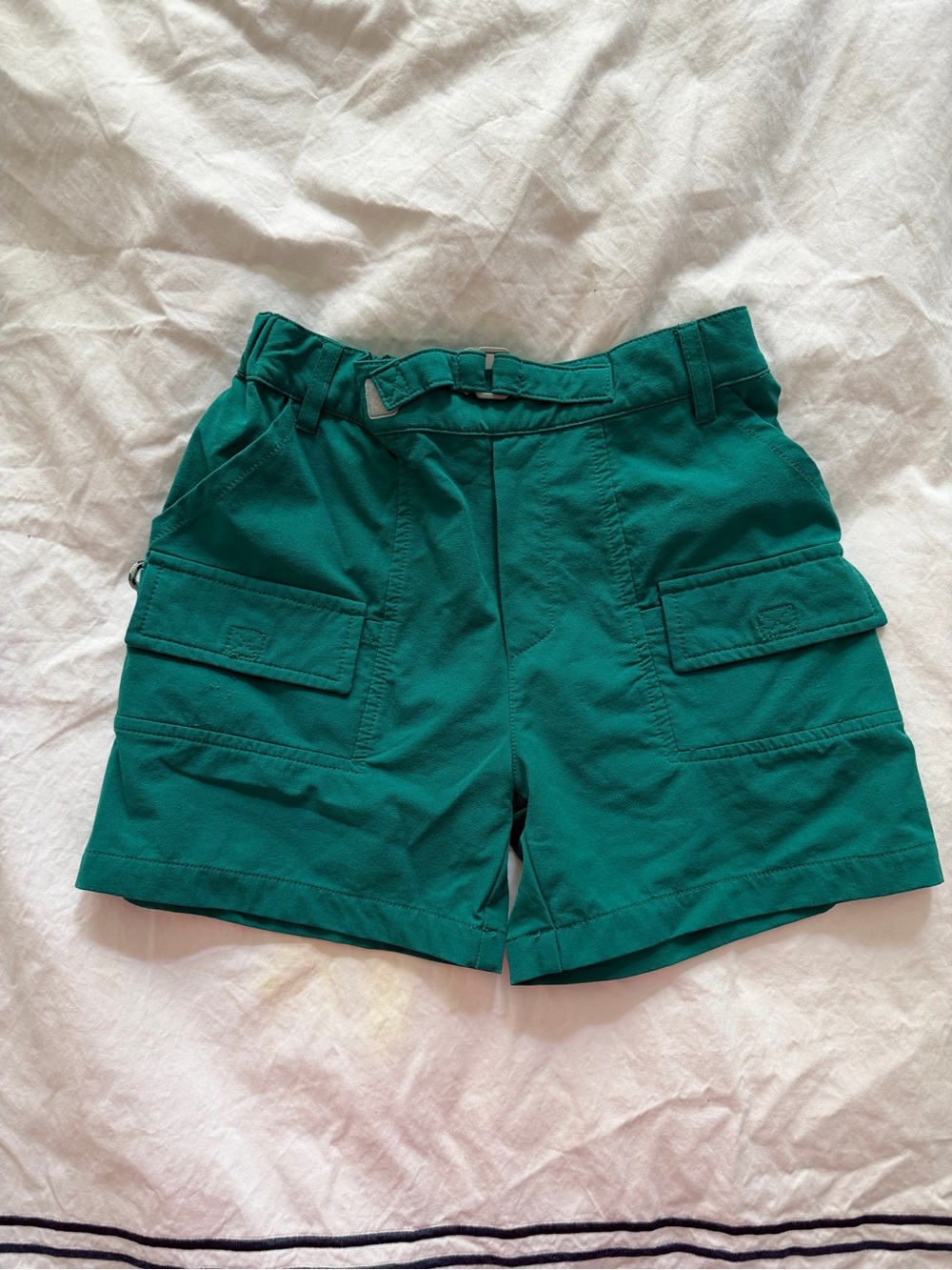 Prodoh | 6 | Teal Green Cargo Kids Shorts